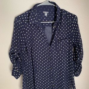 Sheet Aerie Button up top